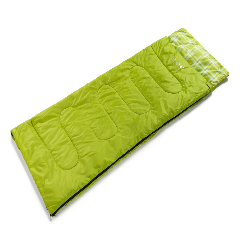 Rectangular lightweight sleeping bag
