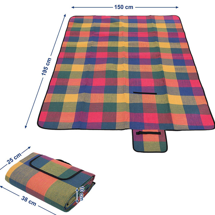 Acrylic picnic blanket