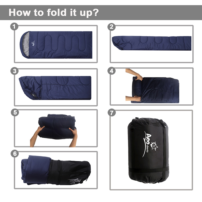 compact backpacking sleeping bag