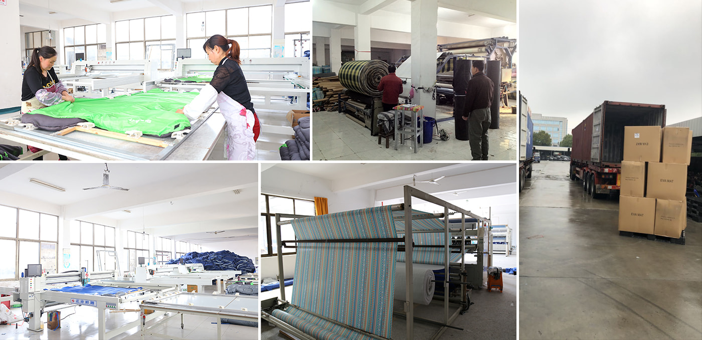 own bounded-fabric-machines in our factory